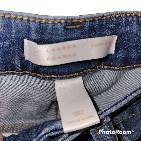LC Lauren Conrad Skinny jeans Size 4 P. ^ - Picture 2 of 8